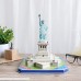 CubicFun 3D Puzzle Model Kits Toy US Architectural Kit for Adults and Kids The Small Statue of Liberty B074KK9J4X